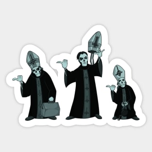 beware of hitchhiking ghosts! Sticker